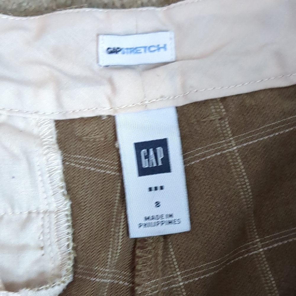Tan Plaid Trousers - Picture 4 of 10